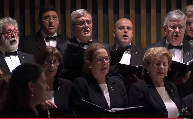 La Coral Támbara, en la Universidad Europea Miguel de Cervantes