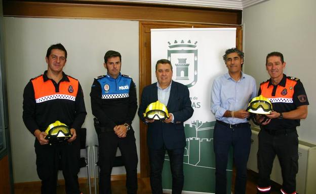 Arroyo y Simancas firmarán un convenio para compartir los voluntarios de Protección Civil