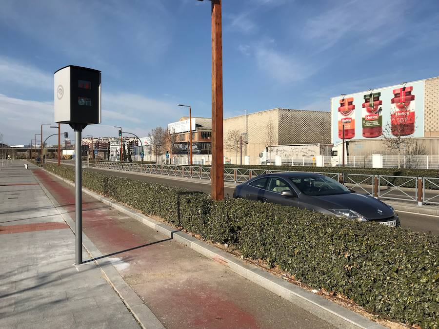 Comienza a multar el nuevo radar de la avenida Salamanca, en Arroyo