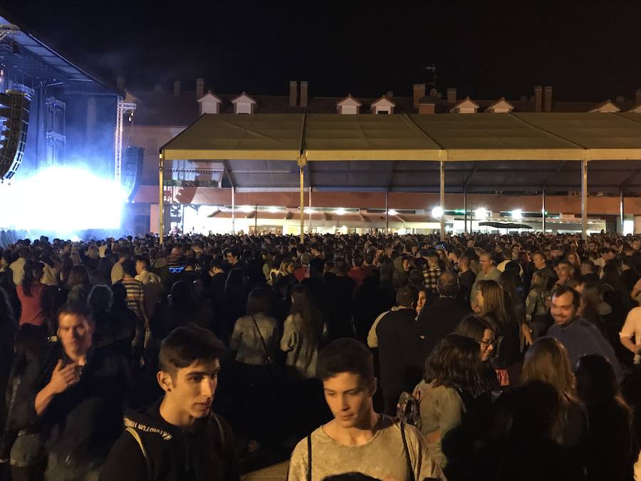 Ambiente en la noche del sábado en La Flecha. Fiestas de San Antonio