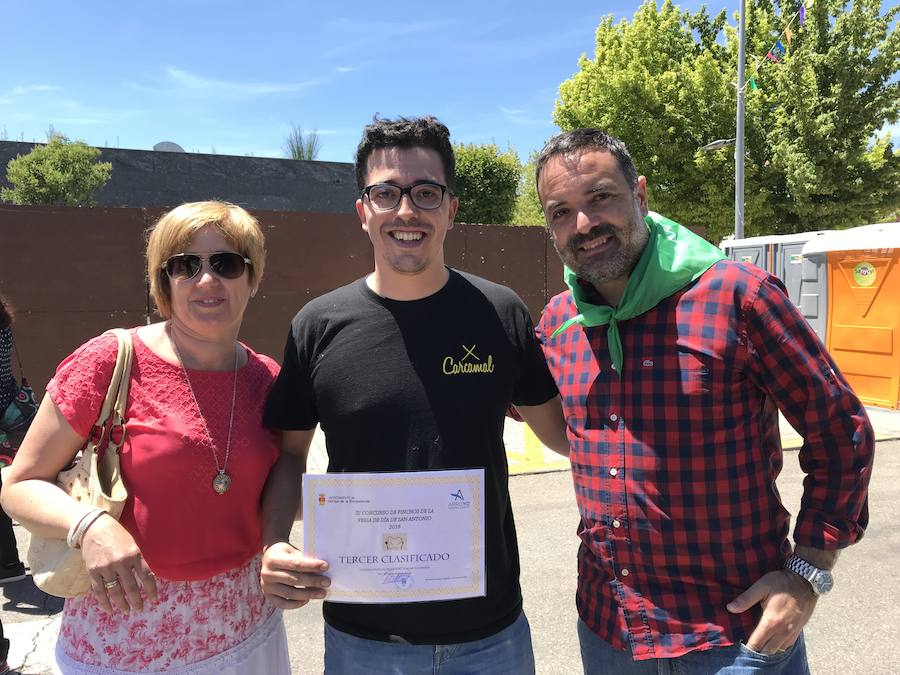 Concurso de pinchos Feria Gastronómica. Fiestas de San Antonio en La Flecha (Arroyo)