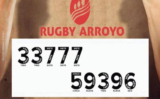 Error en el número de Lotería de Navidad del Club de Rugby Arroyo