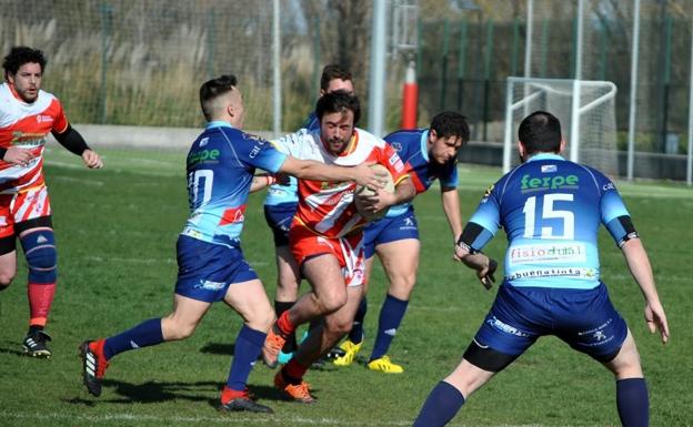 Abultada victoria del Rugby Arroyo en la ida de semifinales de la Copa CyL