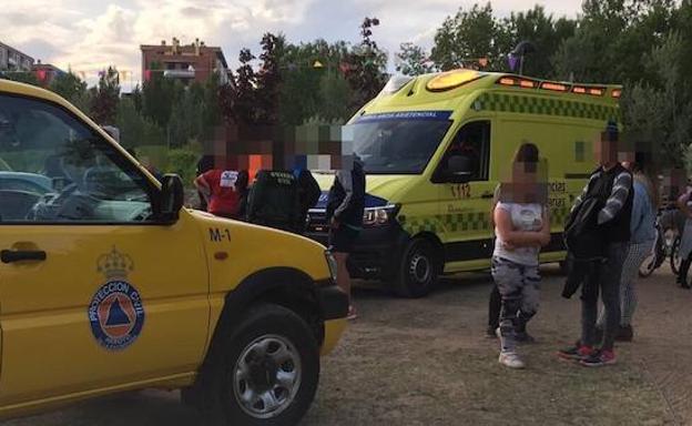Rescatado un menor Del Río durante las fiestas de San Juan en Arroyo