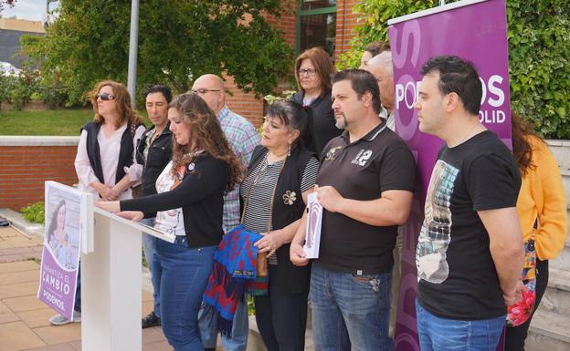 Podemos presenta su programa electoral y la candidatura para Arroyo