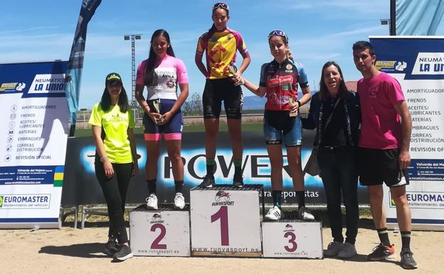 La arroyana Estela Domínguez logra el título de Campeona de Castilla y León BTT XC