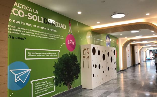 El reciclaje adquiere nuevas dimensiones en RÍO Shopping