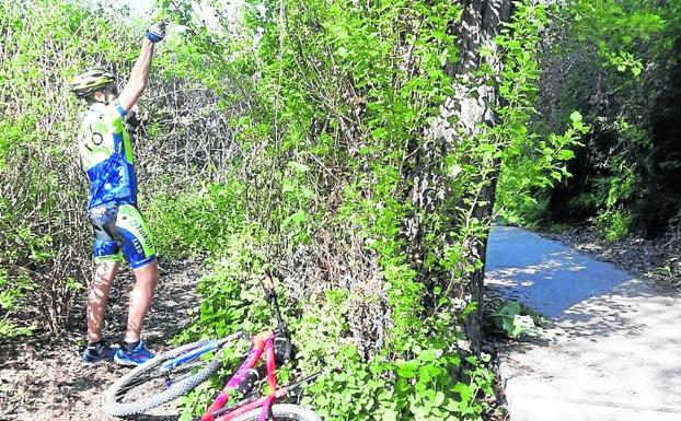 Alertan sobre la colocación de trampas en rutas ciclistas de Arroyo