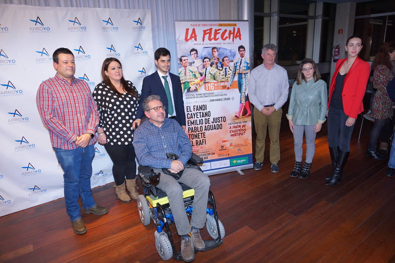 Presentación del cartel del VI Festival Taurino de La Flecha en Arroyo