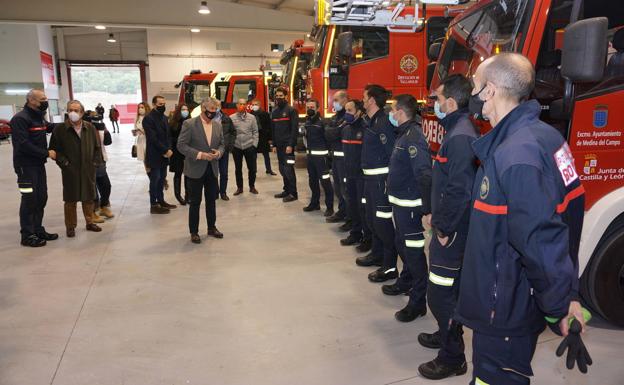 Seguridad para los vecinos de Arroyo y los 36 municipios del alfoz gracias al nuevo Parque de Bomberos