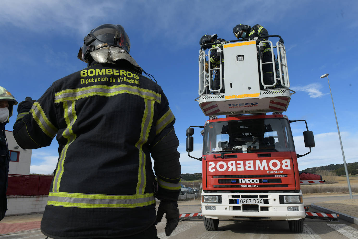 Nuevo parque de bomberos de la provincia de Valladolid en Arroyo