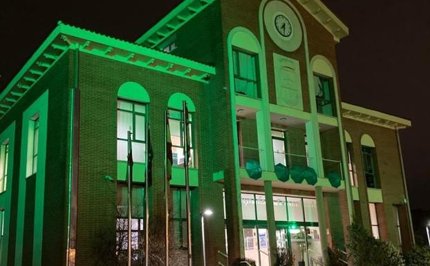 Arroyo luce en verde por la AECC