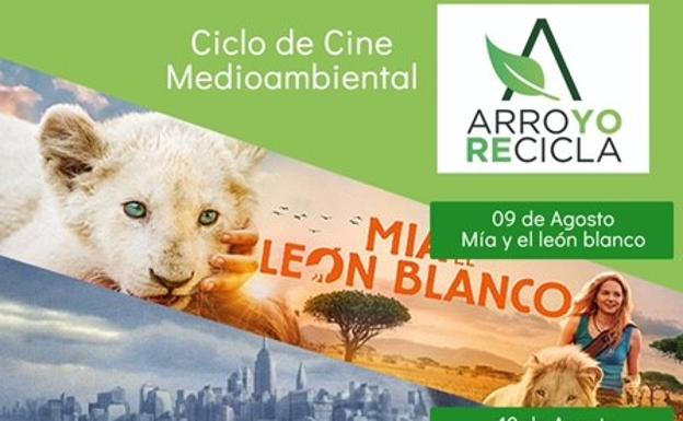 Arroyo Recicla invita al cine de naturaleza al aire libre en el anfiteatro de La Vega