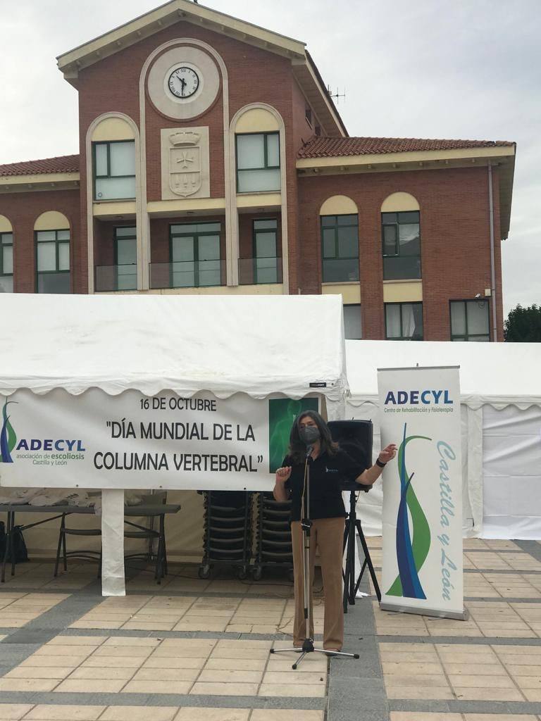Arroyo colabora con ADECYL con motivo del Día Mundial de la Columna Vertebral