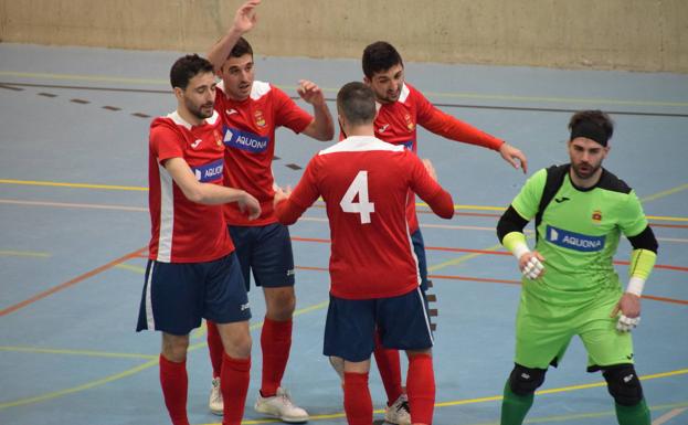 Victoria de mérito del Unión Arroyo de fútbol sala