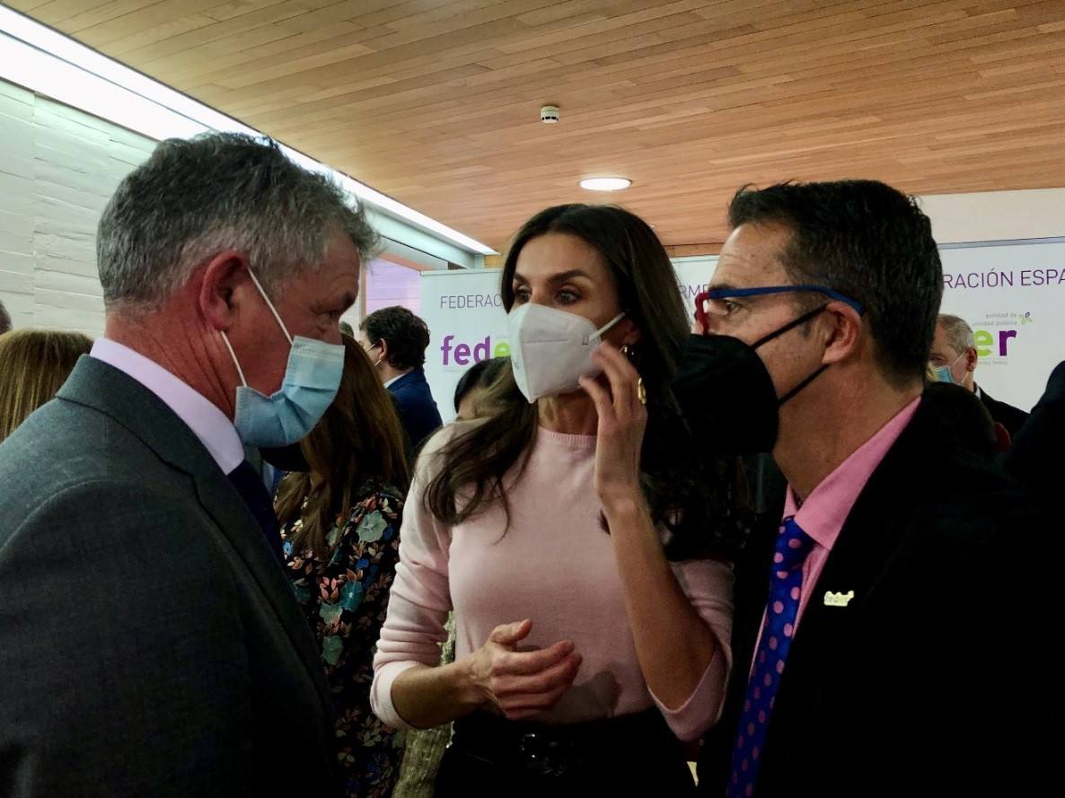 El alcalde de Arroyo participa en León, en el Día Mundial de las Enfermedades Raras