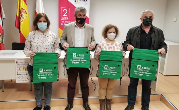 El Ayuntamiento de Arroyo y la Asociación Miastenia España, presentan «AMES se mueve»