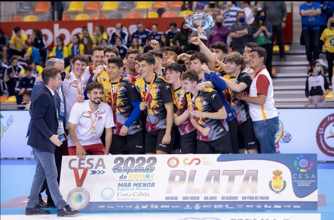 Los de Arroyo lo dan todo en el Campeonato de España de Selecciones Autonómicas (CESA) de balonmano