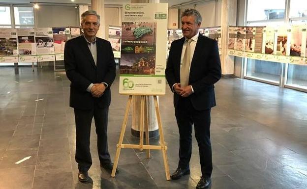 Arroyo inaugura la exposición 60 Aniversario de la AECC en Valladolid