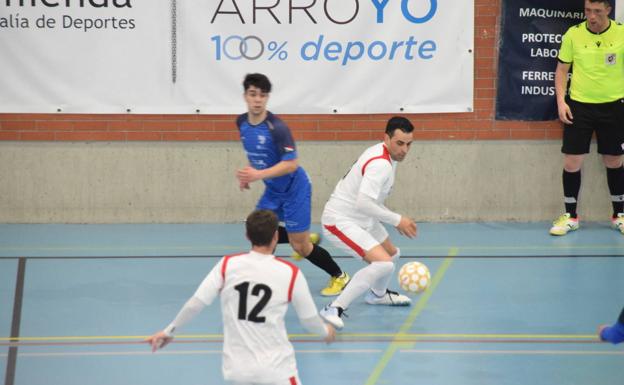 El CD Unión Arroyo ofreció un buen partido en el pabellón Antonio Garnacho