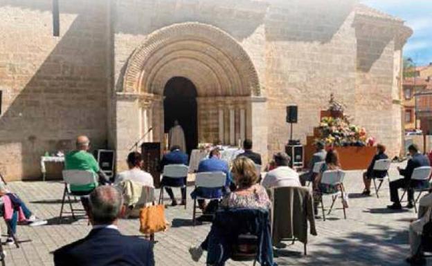 Arroyo honra a su patrón