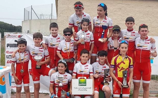 Gran jornada para los corredores del C.D Ciclismo Arroyo en el Campeonato CyL Ruta Escuelas