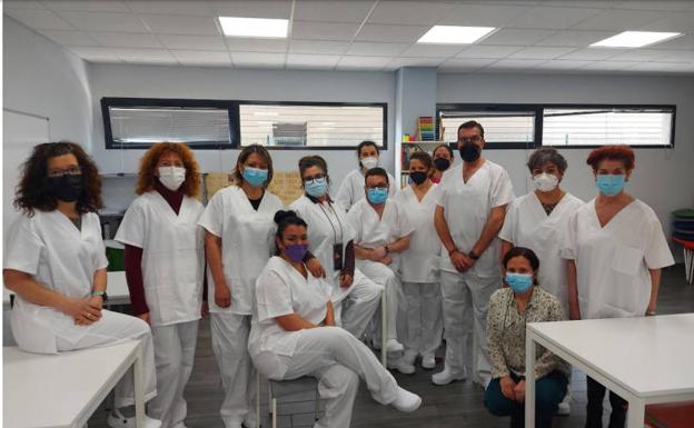 Arroyo clausura del Curso de Atención a personas dependientes