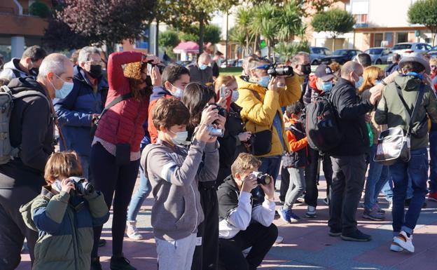 Arroyo a través del objetivo