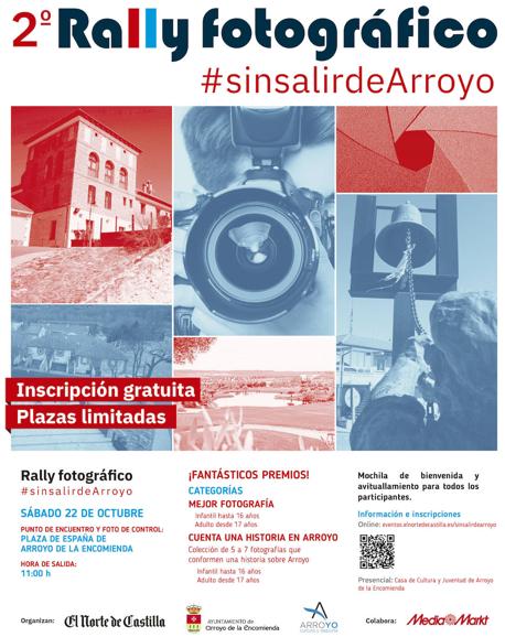 Cartel informativo del II Rally #SinSalirdeArroyo