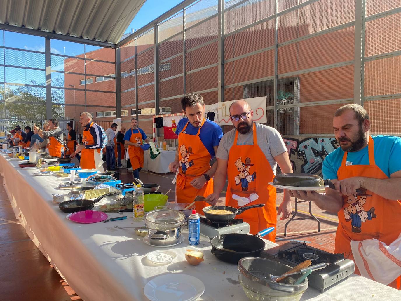 Tortillas con sello masculino