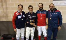 El Club de Esgrima Arroyo logra tres bronces en la V Jornada del Torneo Regional en Villanubla
