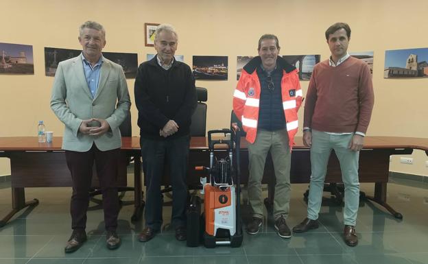 La Mancomunidad Torozos muestra su agradecimiento a Protección Civil de Arroyo