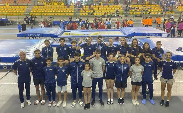 La mejor gimnasia de trampolín se exhibirá en Arroyo