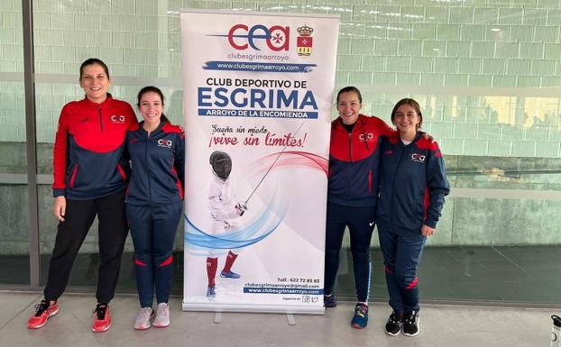 Alcobendas espera a las tiradoras de esgrima de Arroyo
