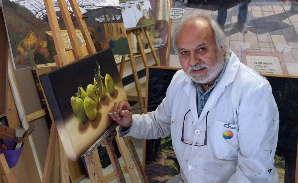 Arroyo acoge una exposición de la obra del pintor Daniel Martín Cea