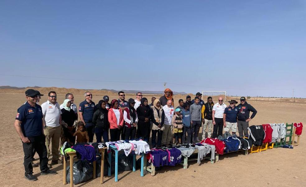 Concluye con éxito el Raid Solidario ACV Sahara Adventure Valladolid