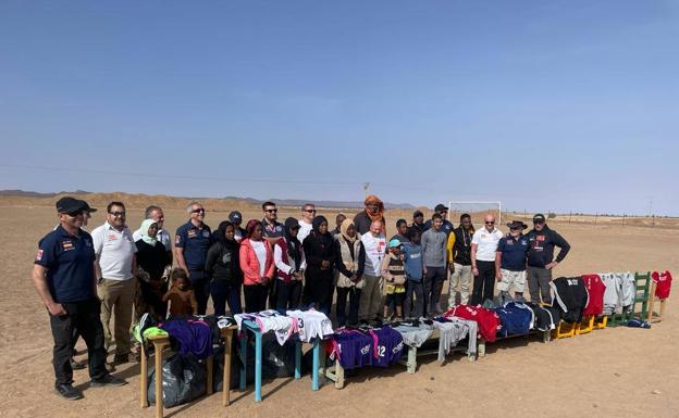 Concluye con éxito el Raid Solidario ACV Sahara Adventure Valladolid