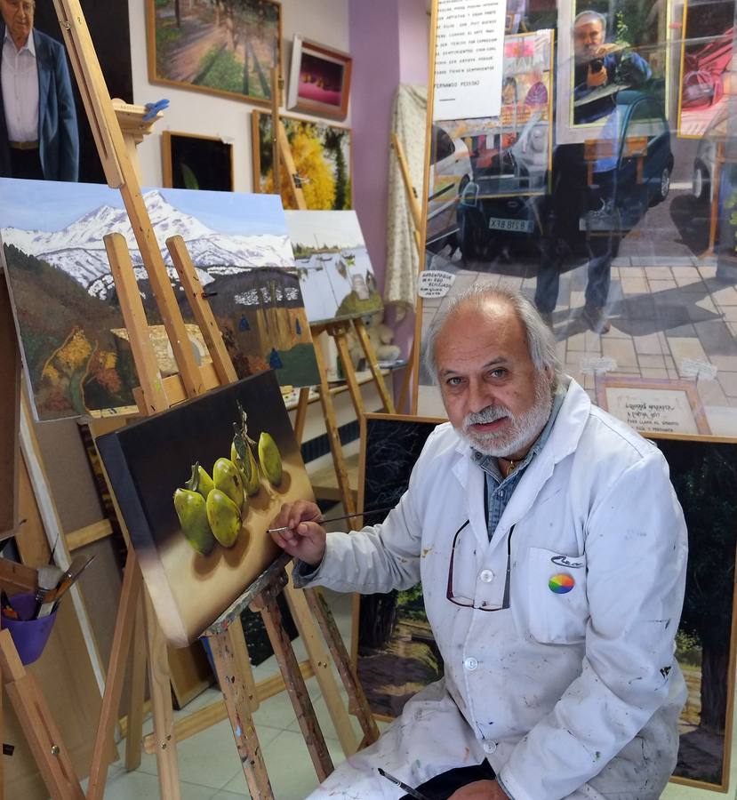 Arroyo acoge una exposición de la obra del pintor Daniel Martín Cea