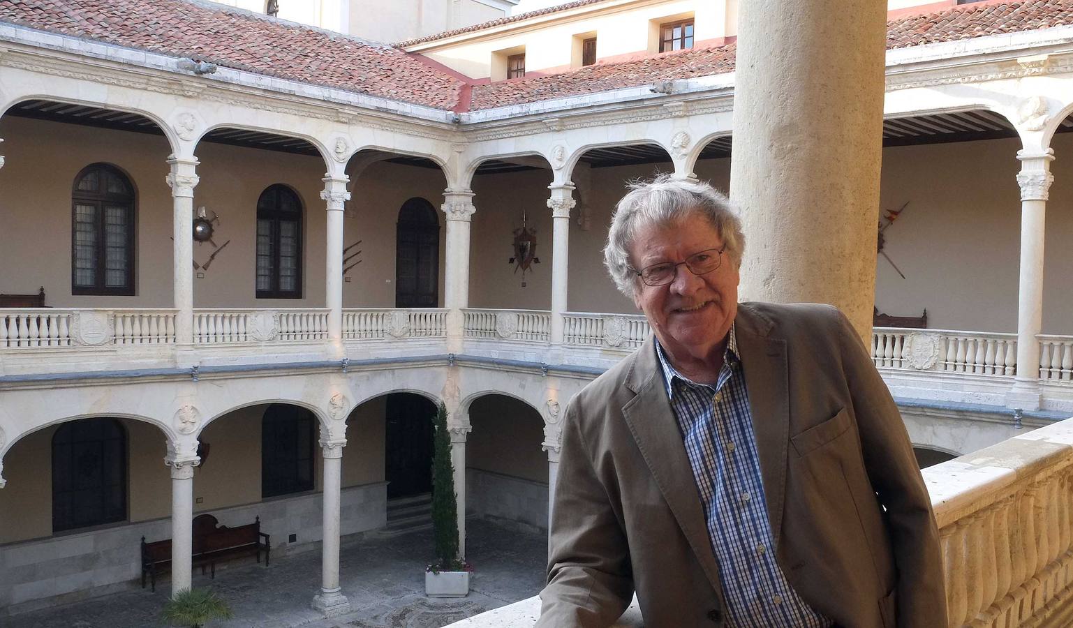 Ian Gibson, en el Aula de Cultura de El Norte