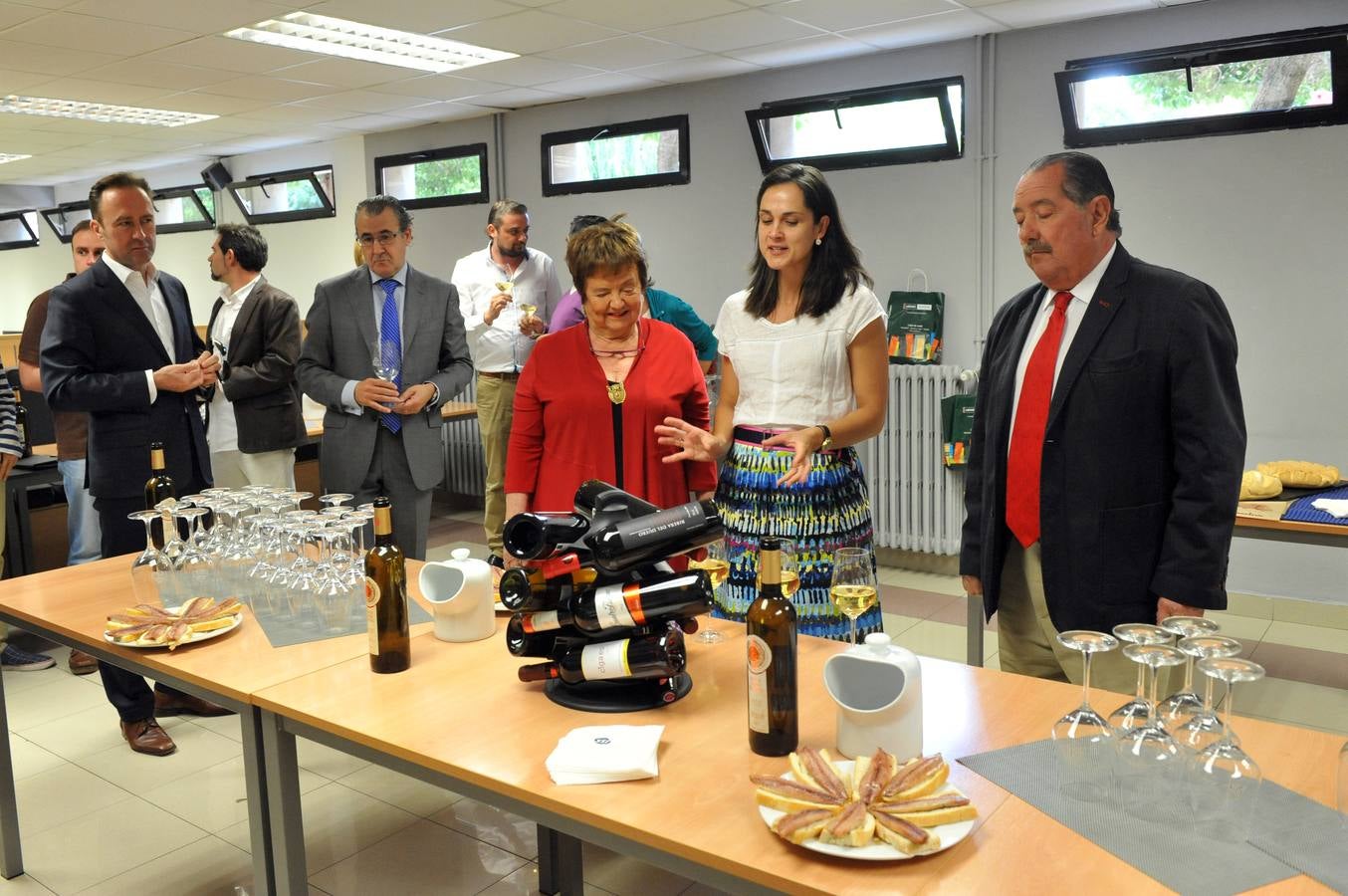 Apertura del curso de verano sobre el vino de la Universidad Europea Miguel de Cervantes de Valladolid