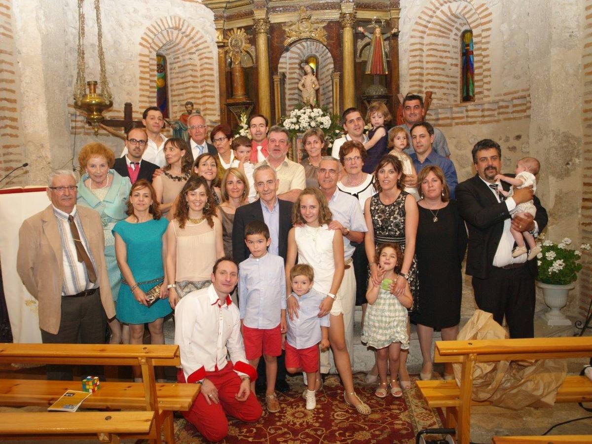 Bodas de oro sacerdotales de José González Caballero en Villaverde de Íscar (Segovia)