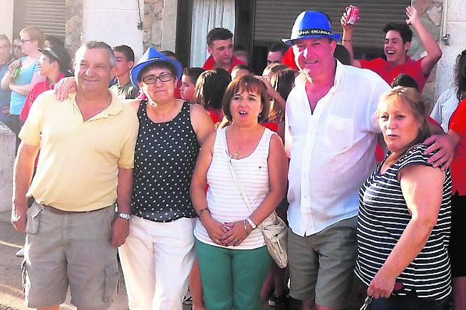 Inicio de las fiestas en honor de Santa Marina en Escurial de la Sierra (Salamanca)