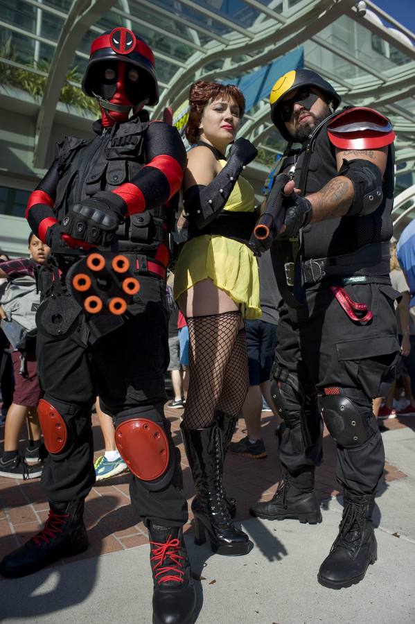 Los disfraces más curiosos de la Comic-con 2014
