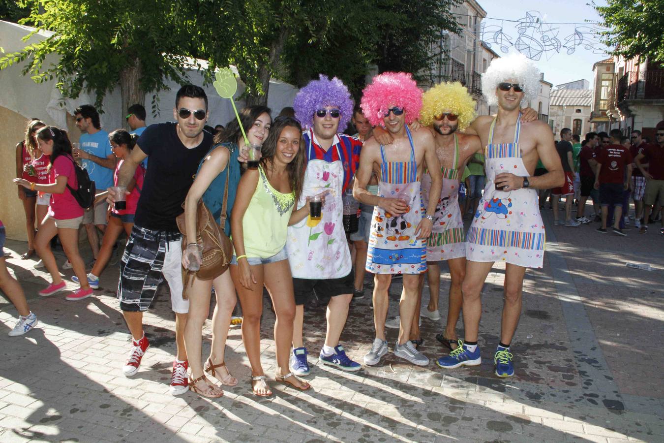 Concentración y desfile de peñas en Campaspero