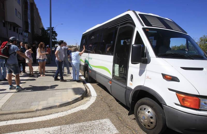 Despedida de niños saharauis en Palencia