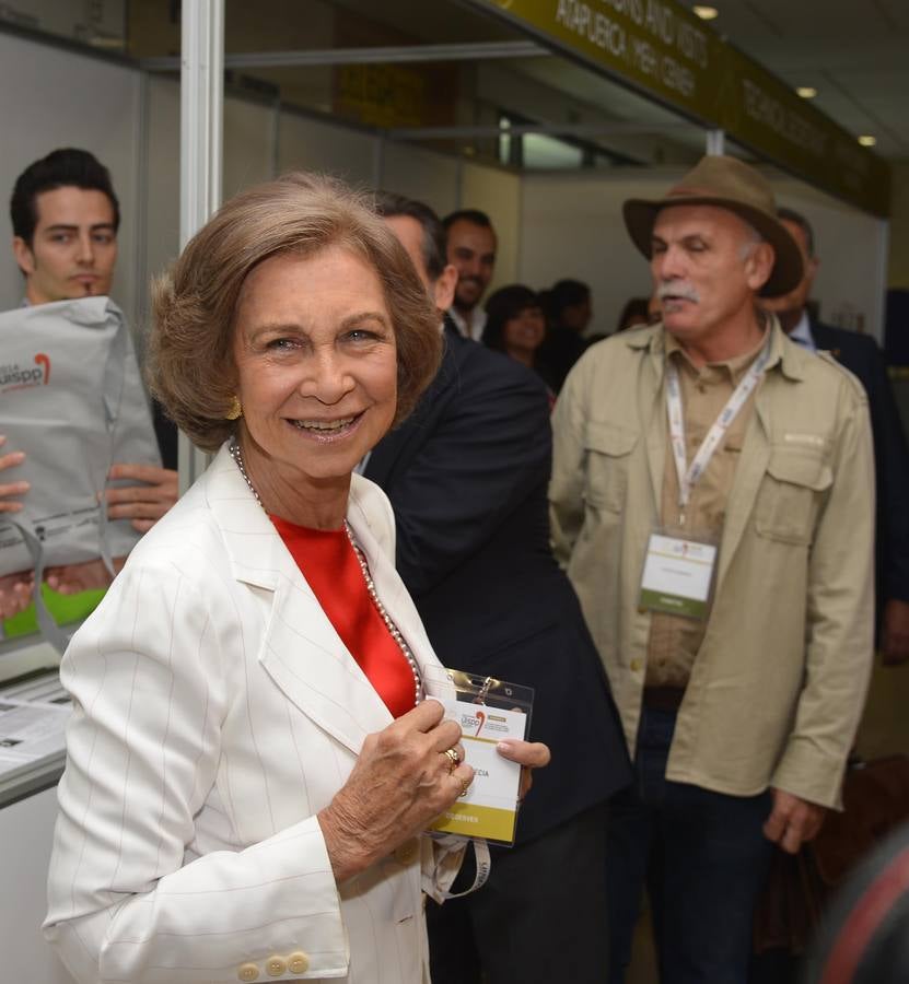 La reina Sofía en el XVII Congreso Mundial de Ciencias de la Prehistoria y de la Protohistoria que se celebra en Burgos