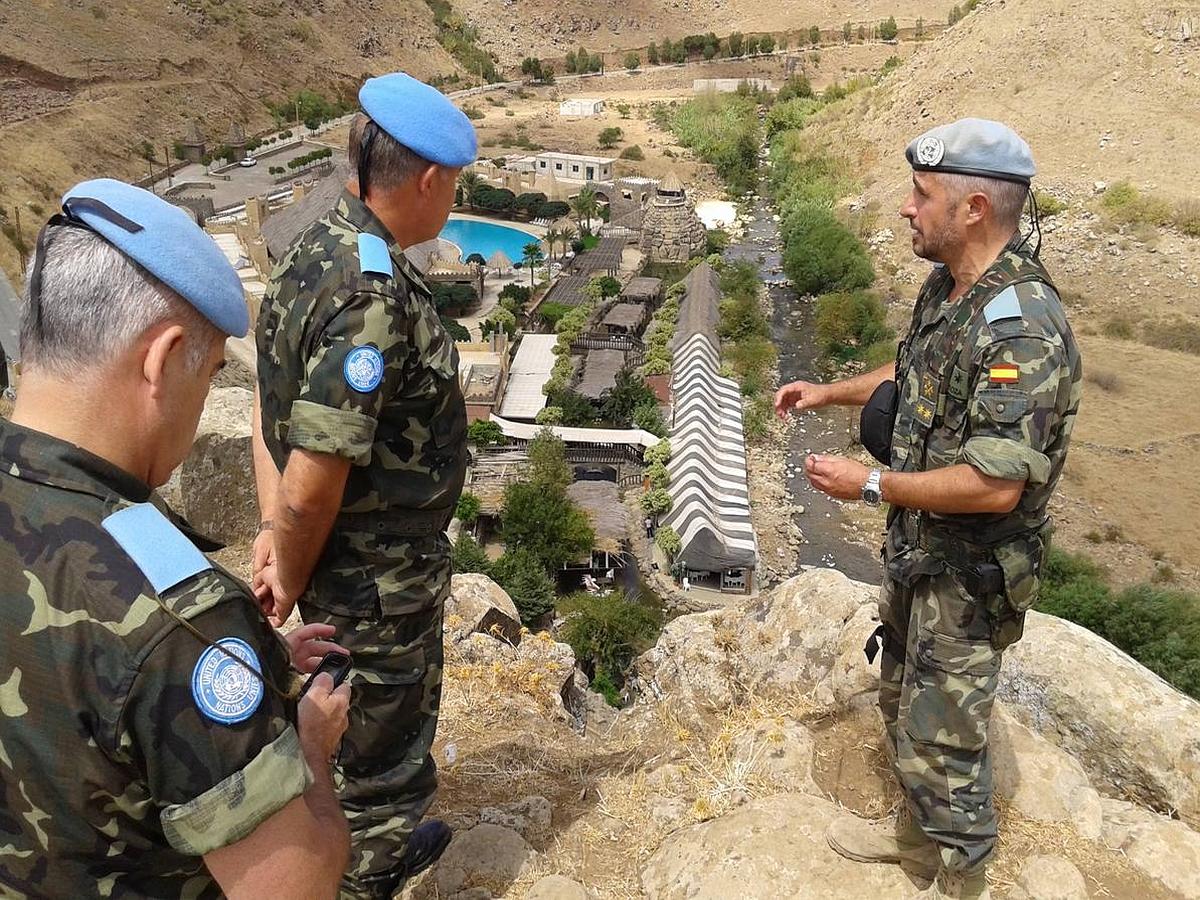 Líbano, mediación de los cascos azules en el conflicto del afluente del río Jordan