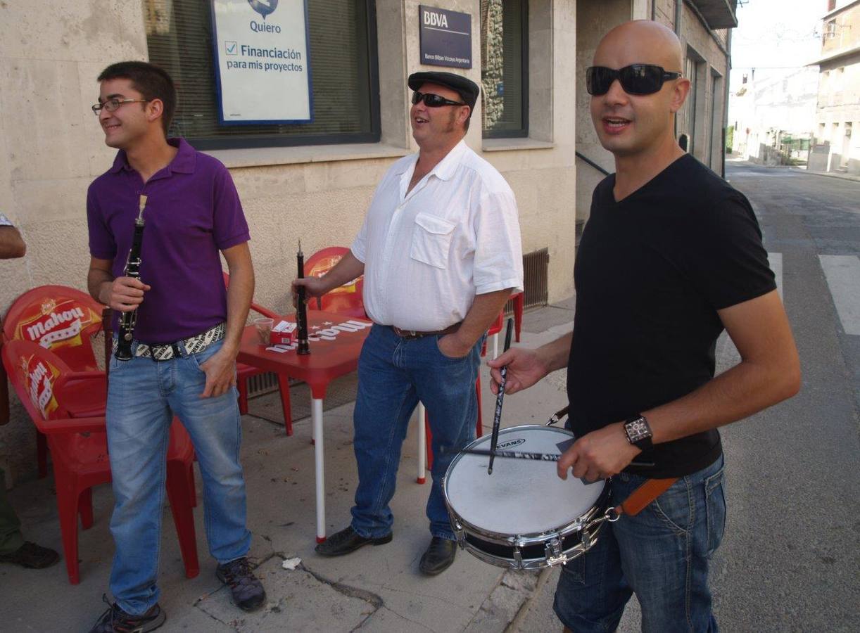 Inicio de las fiestas de la Exaltación de la Santa Cruz en Vallelado (Segovia)