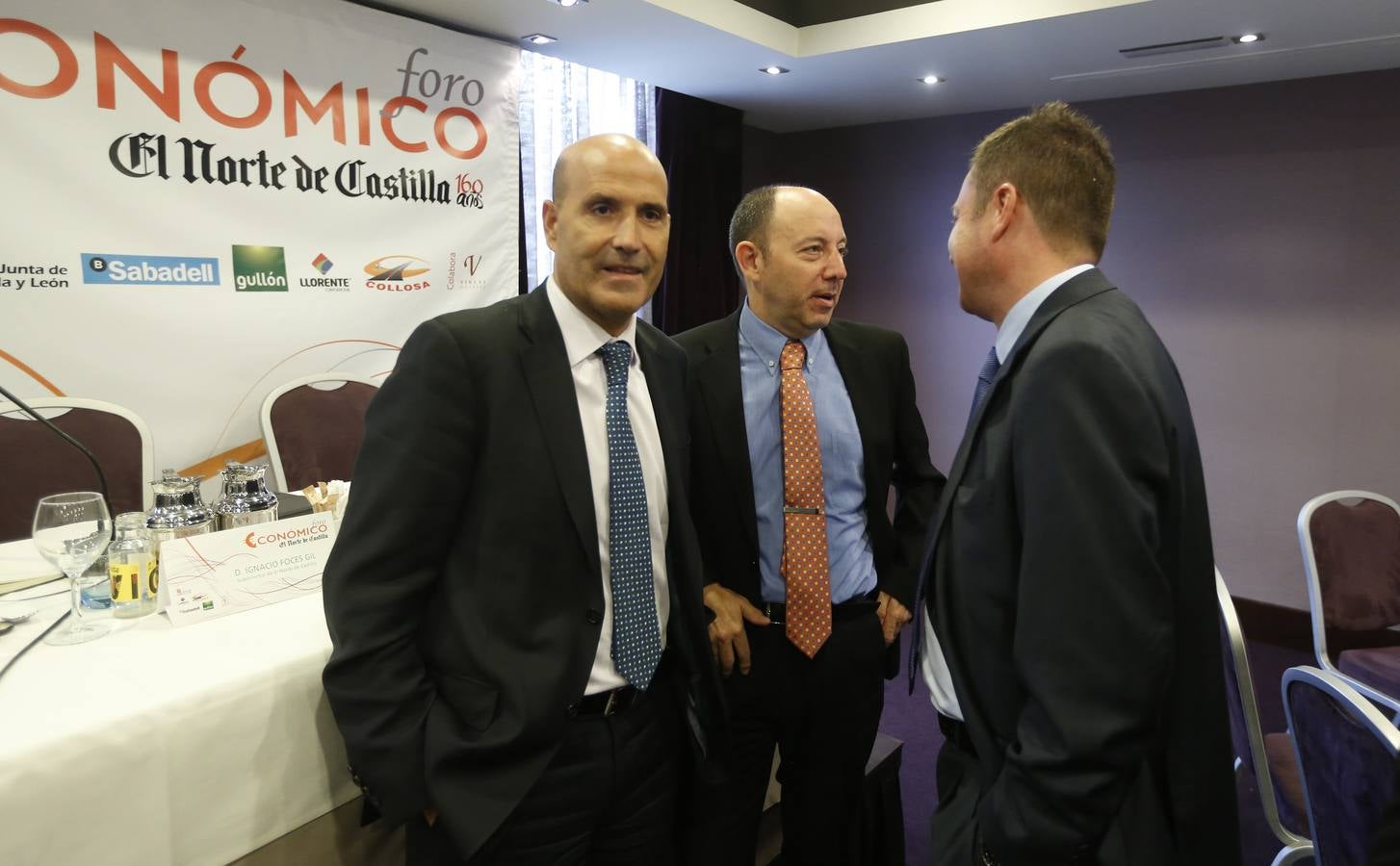 Gonzalo Bernardos, catedrático de Economía de la Universidad de Barcelona, en el Foro Económico de El Norte de Castilla