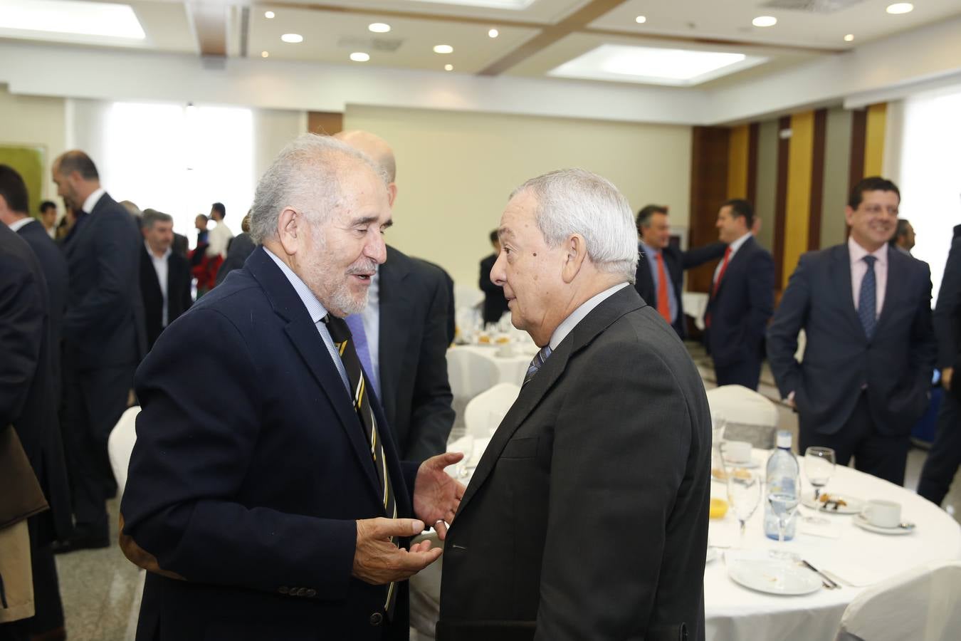 El exministro de Economía, Carlos Solchaga en el Foro Económico de El Norte de Castilla en Salamanca